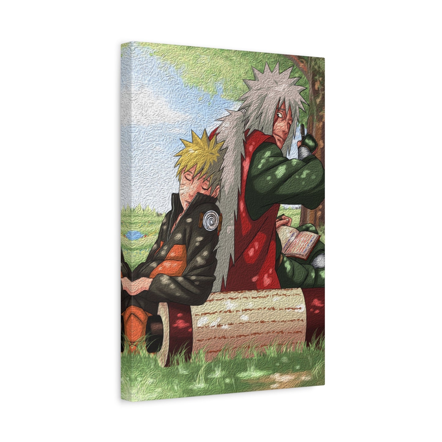 Naruto and Jiraiya